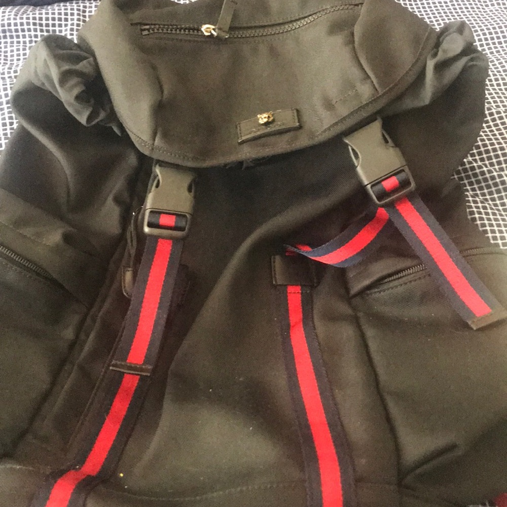 GUCCI Techno canvas backpack